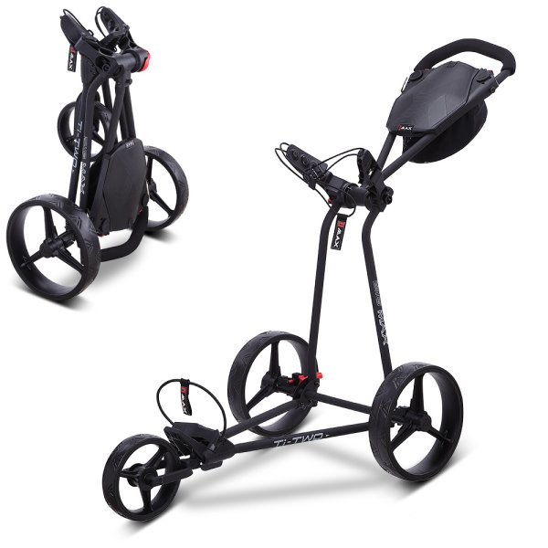 'Big Max TI Two 3-Rad Trolley schwarz'