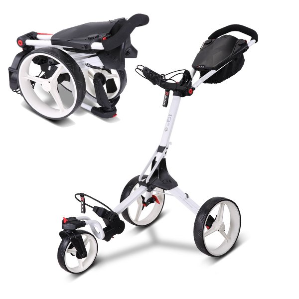 'Big Max IQ2 360 3 Rad Trolley weiss'