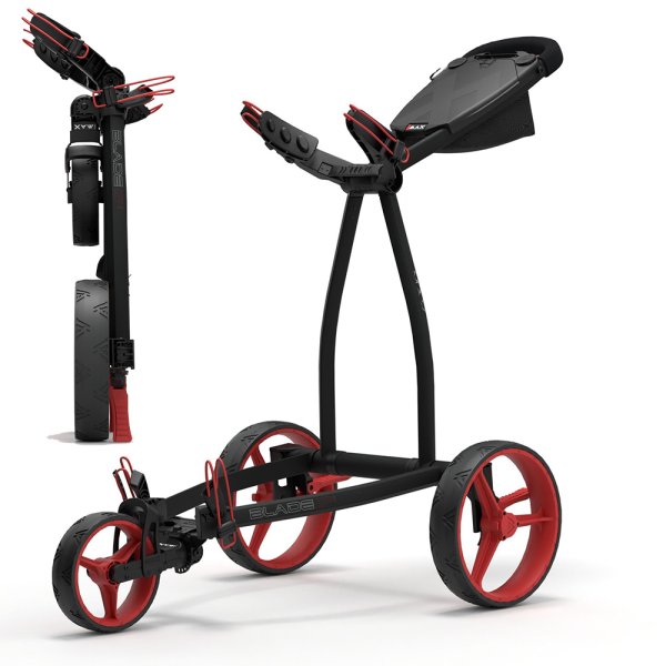 'Big Max Blade IP 2.0 3-Rad Trolley schwarz/rot'