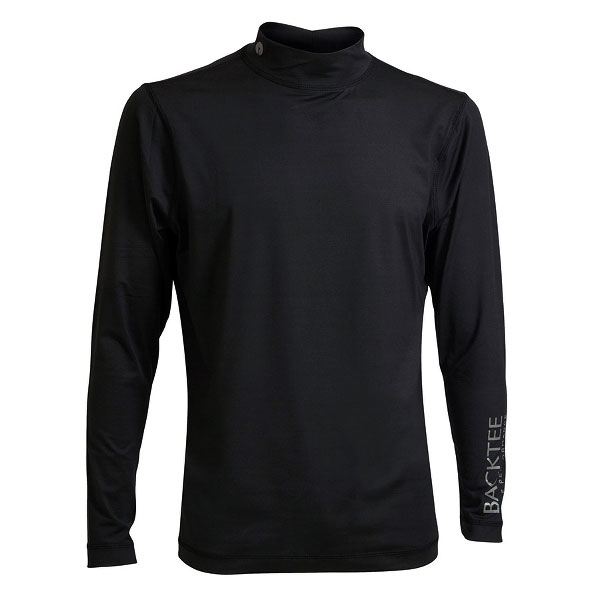 'BackTee Herren First Skin Turtle Neck (77300) schwarz'