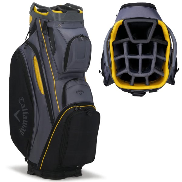 'Callaway Org 14 Cartbag grau/schwarz/gelb'