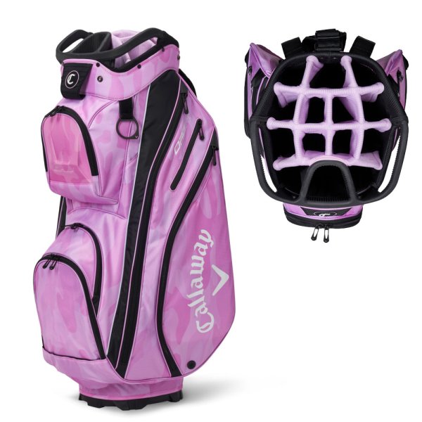 'Callaway Org 14 Cartbag pink camo'