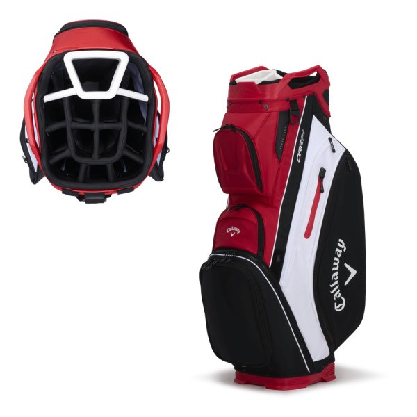 'Callaway Org 14 Cartbag rot/schwarz/weiss'