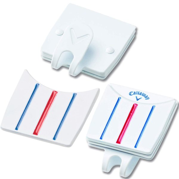 'Callaway Triple Track Hat Clip weiss'