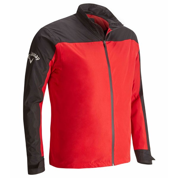 'Callaway Golf Corporate Regenjacke rot/schwarz'