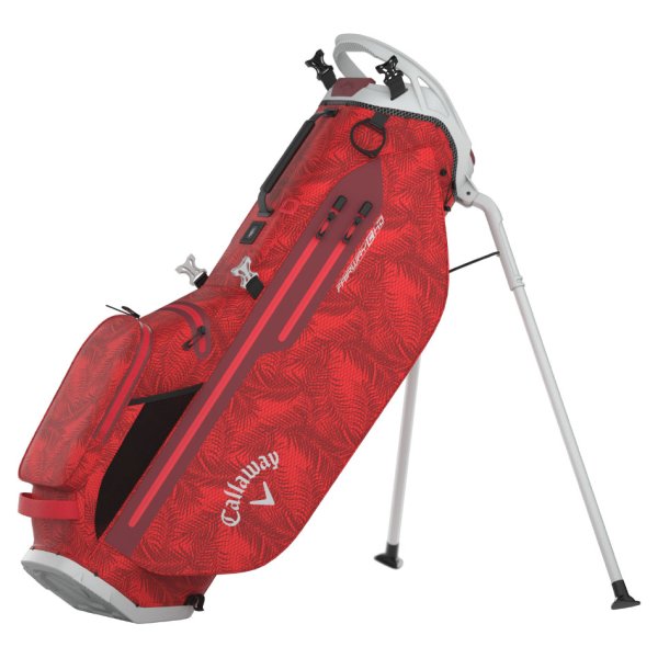'Callaway Fairway C HD wasserdichtes Standbag rot Palme'