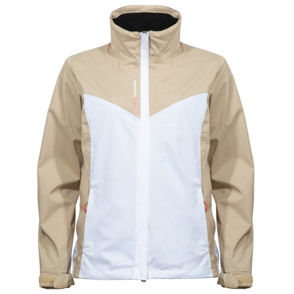'Cross W Cloud Damen Regenjacke beige/weiss'