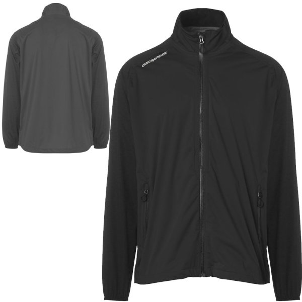'Cross Golf Hurrican Herren Regenjacke 2021 schwarz'