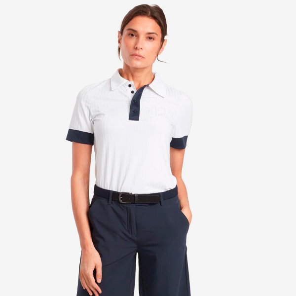 'Cross Sofia Damen Golf Polo weiss'