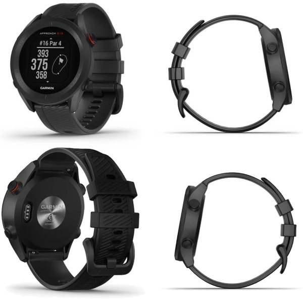 Garmin Approach S12 GPS Golfuhr schwarz