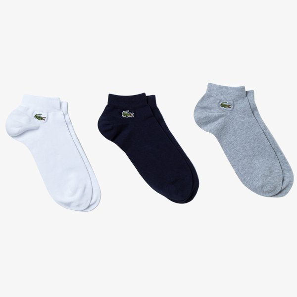'Lacoste Golf niedrige Socken 3er farblich gemischt'