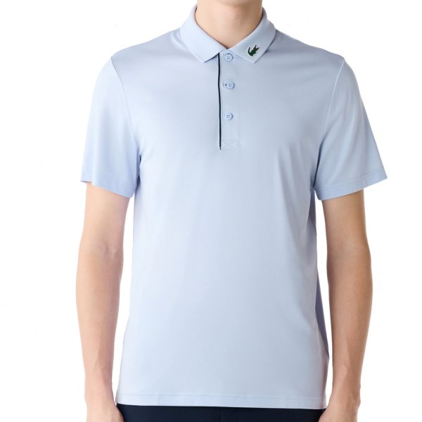 'Lacoste Golf Herren Polo Jersey hellblau'