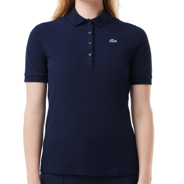 'Lacoste Golf Sport Damen Polo Baumwollmix navy'
