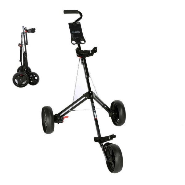 'FastFold Junior 3-Rad Trolley schwarz'
