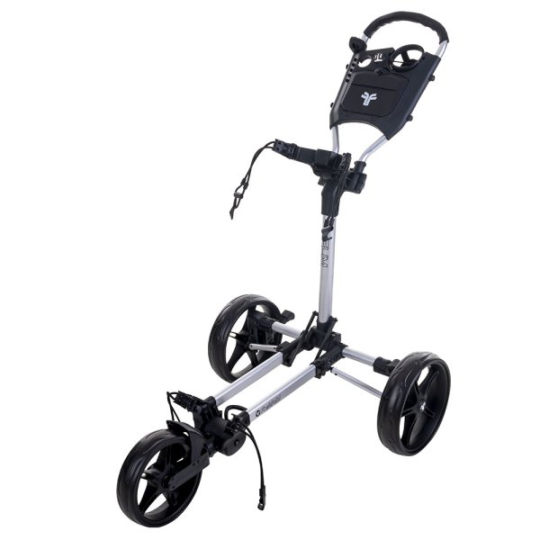 'Fast Fold Slim 3-Rad Trolley silber'