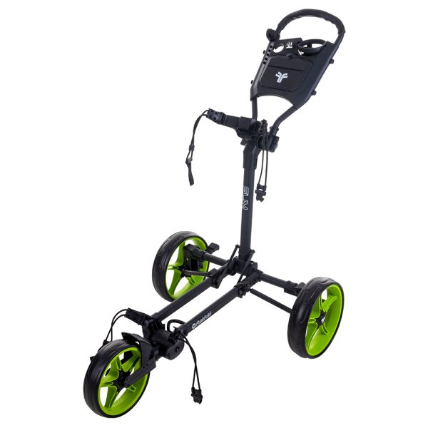 'Fast Fold Slim 3-Rad Trolley schwarz/lime'