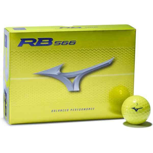 'Mizuno RB 566 Golfball 12er gelb'