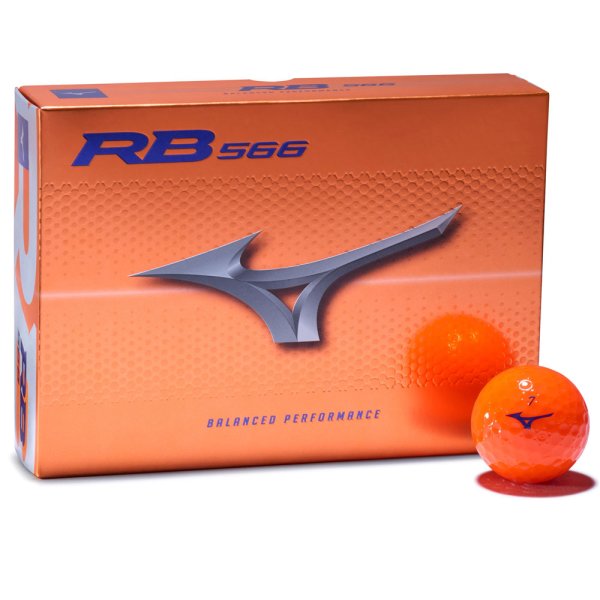 'Mizuno RB 566 Golfball 12er orange'