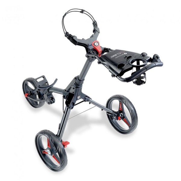 'Motocaddy Cube 3 Rad Trolley schwarz/rot'