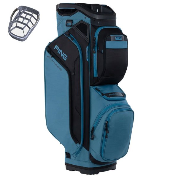 'Ping Pioneer 244 Cartbag blau/schwarz'