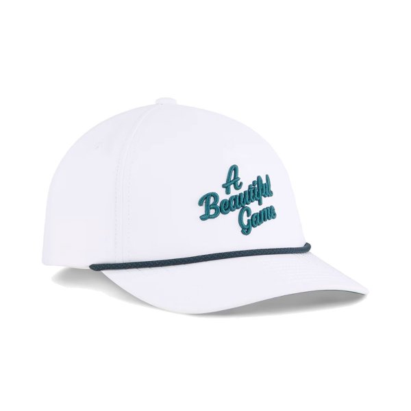 'Puma Beautiful Game Cap Herren weiss/grün'