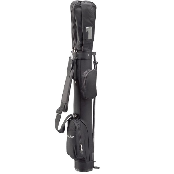 'Pencil Bag 'Sunday' mit Standbügel schwarz'