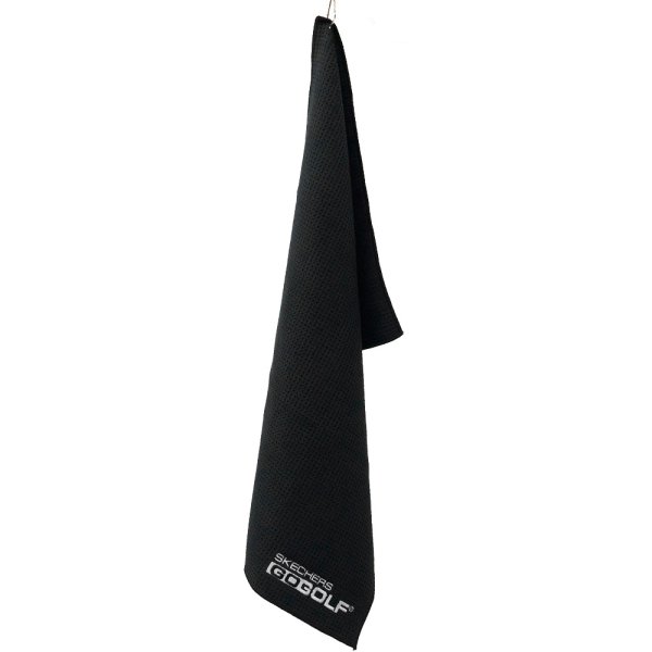 'Skechers Golf Microfaser Towel Handtuch schwarz'