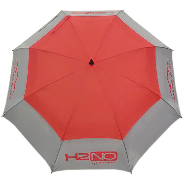'Sun Mountain UV Golf Regenschirm grau/rot'