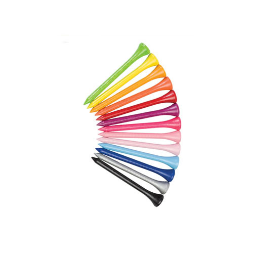 'Holz Golf Tees farblich gemischt 100er alle GröÃen'