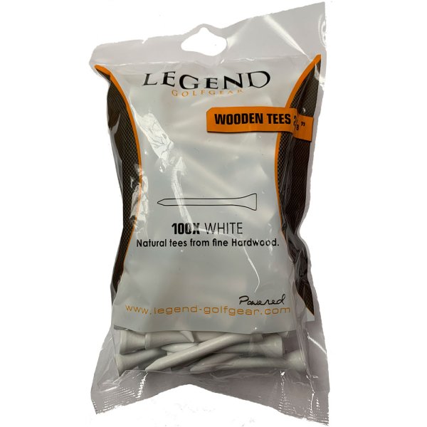 'Holz Golf Tees weiss alle GröÃen'
