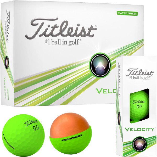 'Titleist Velocity Golfball 12er Packung grÃ¼n'