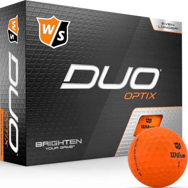 'Wilson Staff DUO optix 12er matt orange'