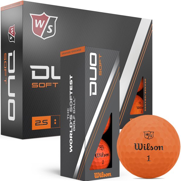 'Wilson Staff DUO soft+ 2.0 12er orange'