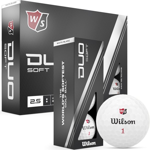 'Wilson Staff DUO soft+ 2.0 12er weiss'