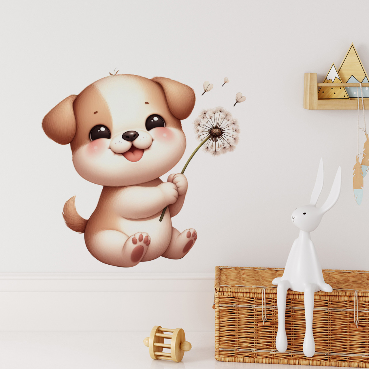 Wandtattoo Hund