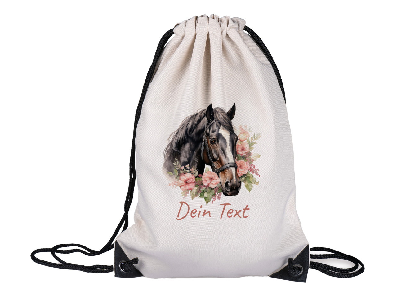 Turnbeutel Rucksack - Pferde