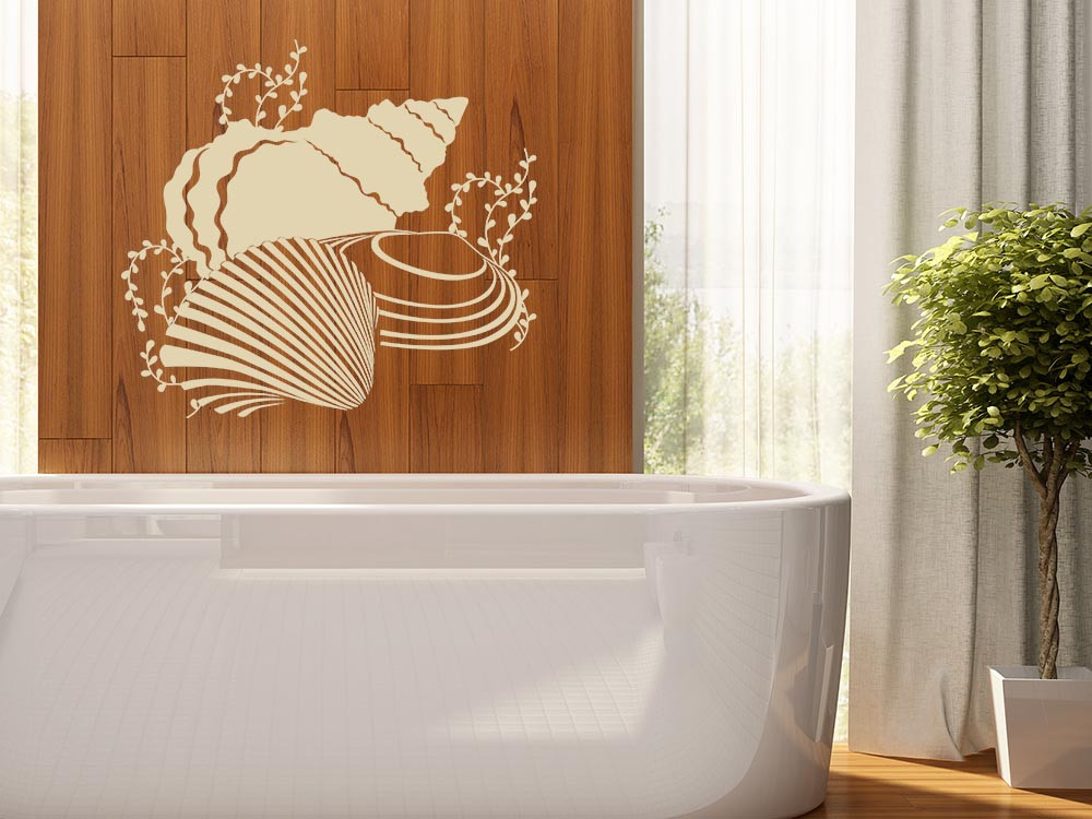 Wandtattoo Muscheln Strand Feeling