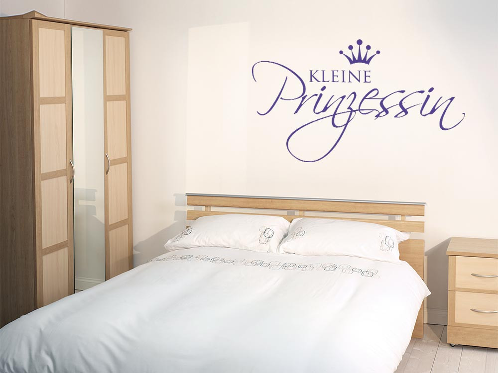 Wandtattoo kleine Prinzessin für Kinderzimmer