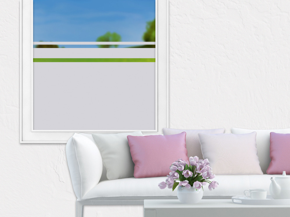 Sichtschutzfolie Streifen Büro