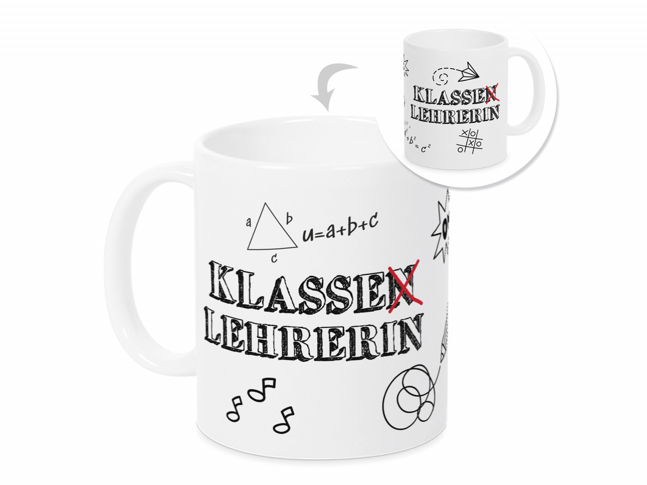 Tasse Klasse Lehrer /in Geschenk zum Abschluss