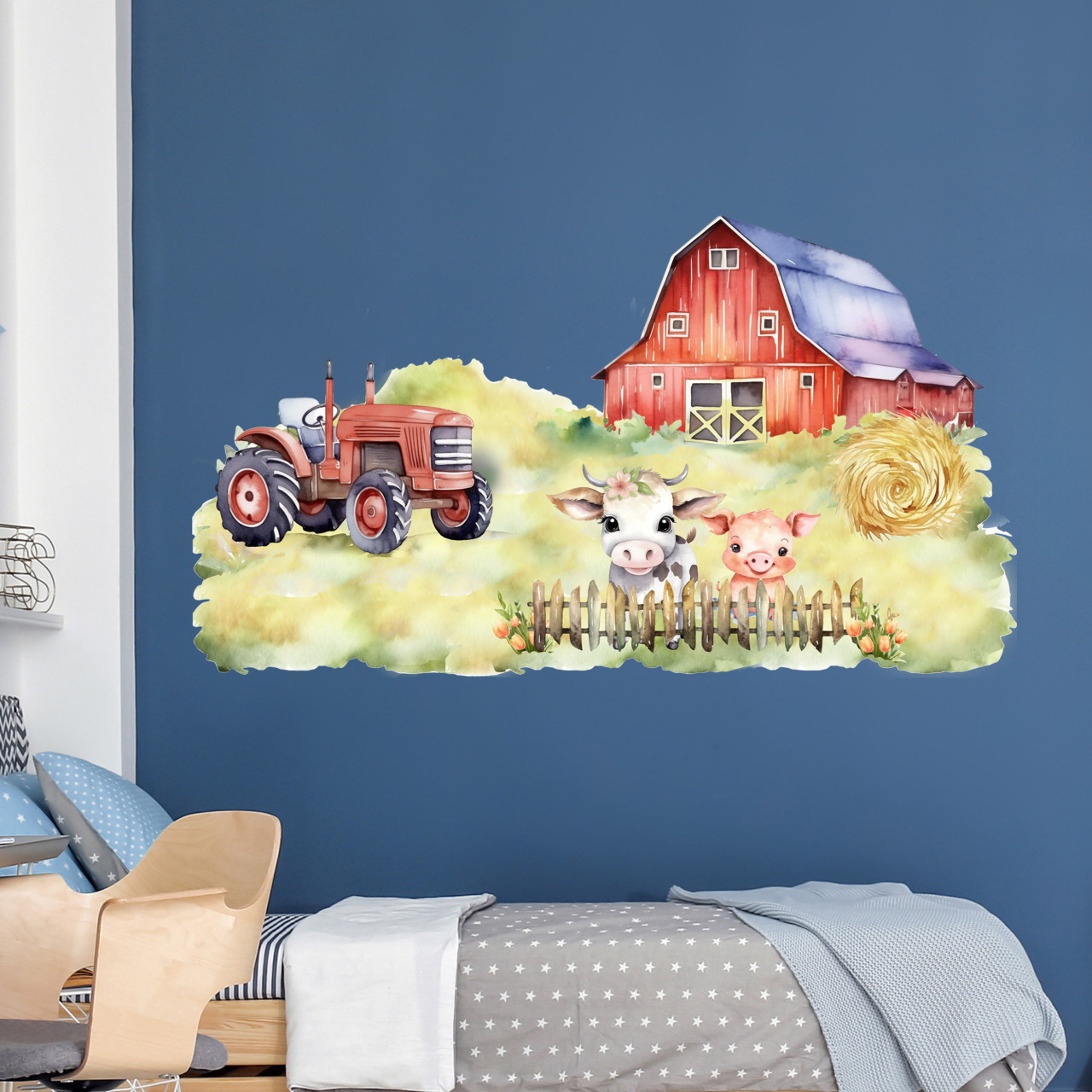Wandtattoo Bauernhof