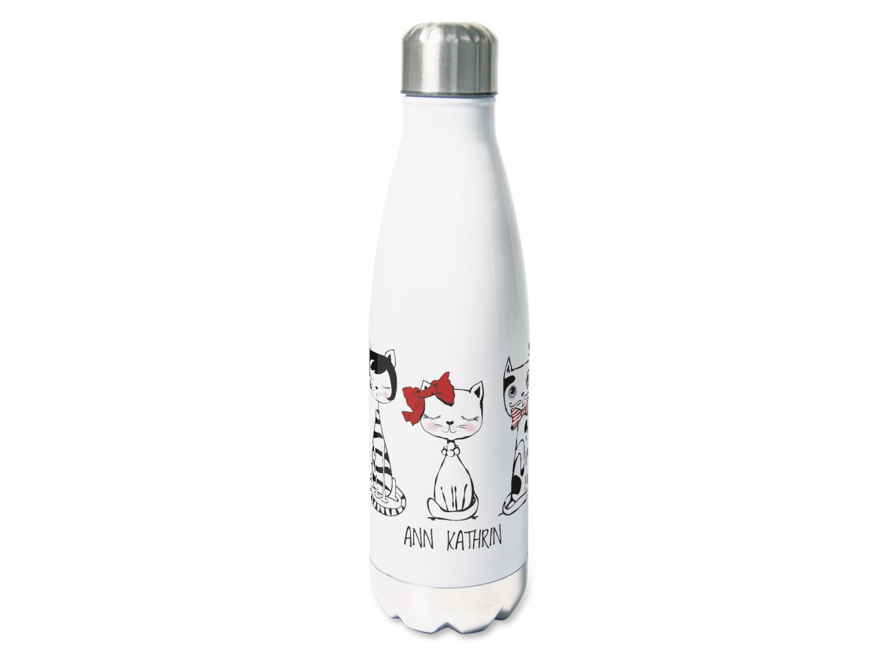 Trinkflasche personalisiert mit Namen für Frauen und...