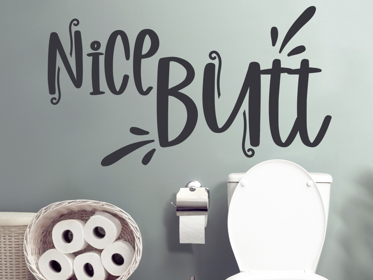 Wandtattoo Nice Butt