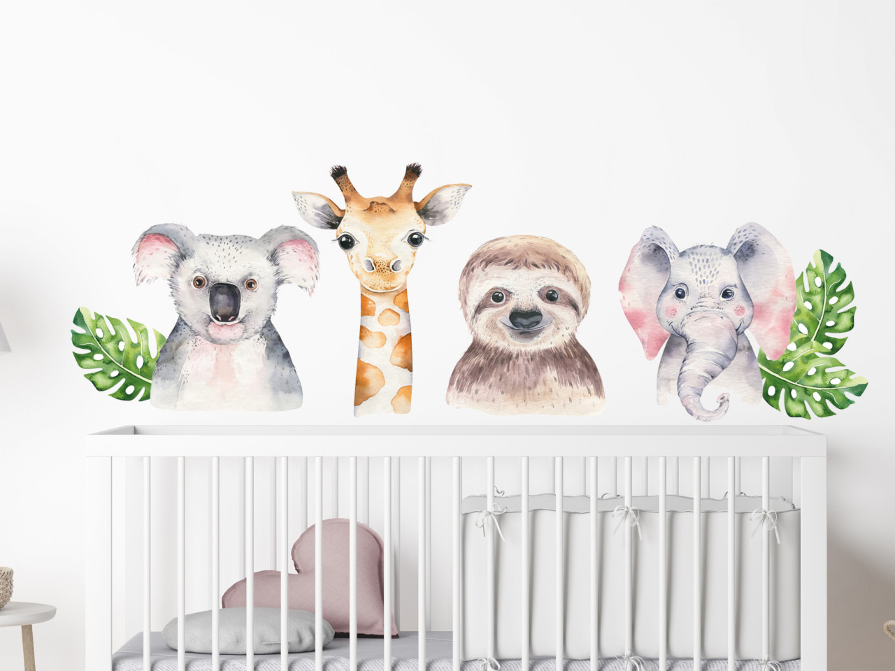 Wandtattoo Dschungel Waldtiere für Kinderzimmer