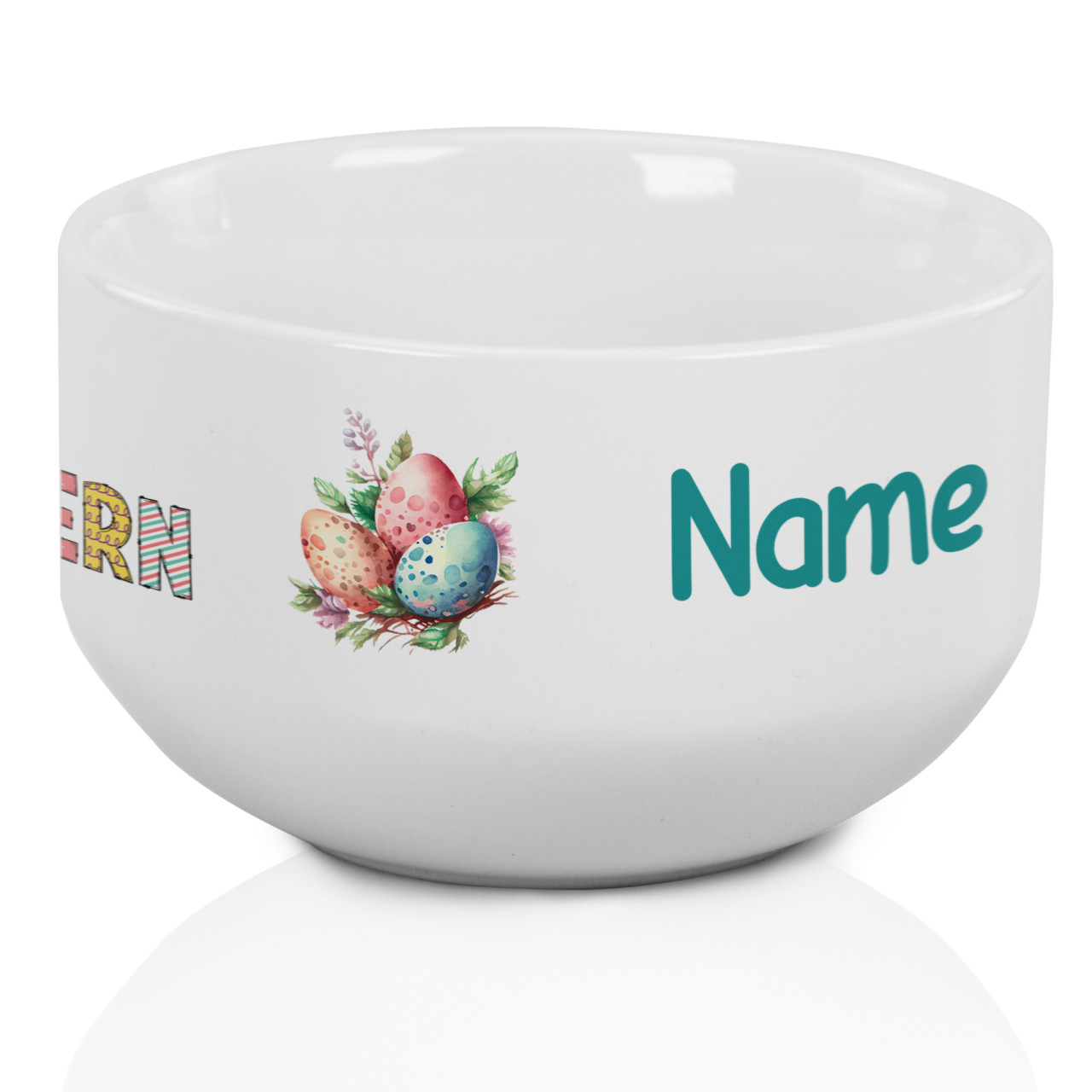 Müslischale Frohe Ostern personalisiert