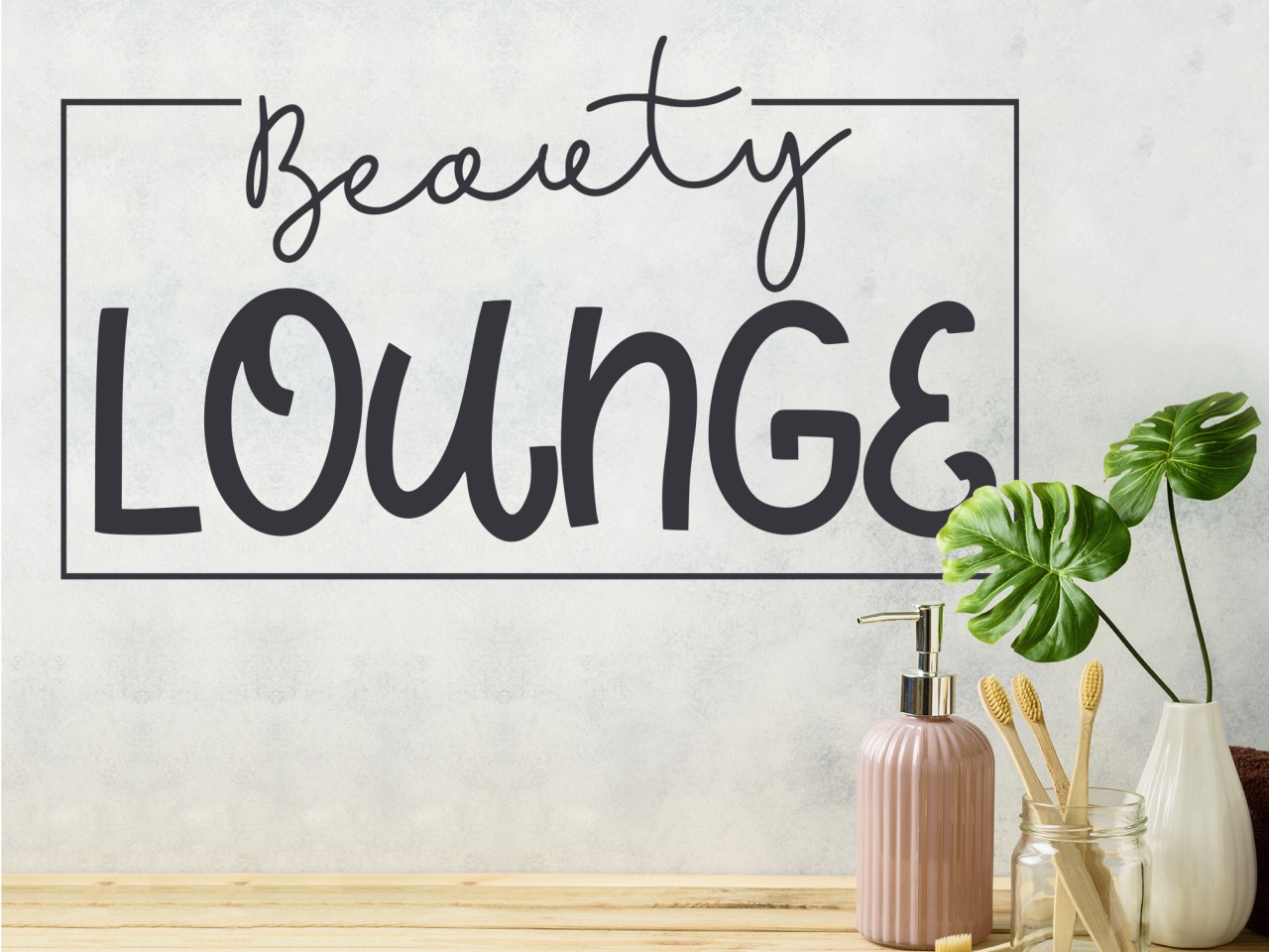 Wandtattoo Beauty Lounge