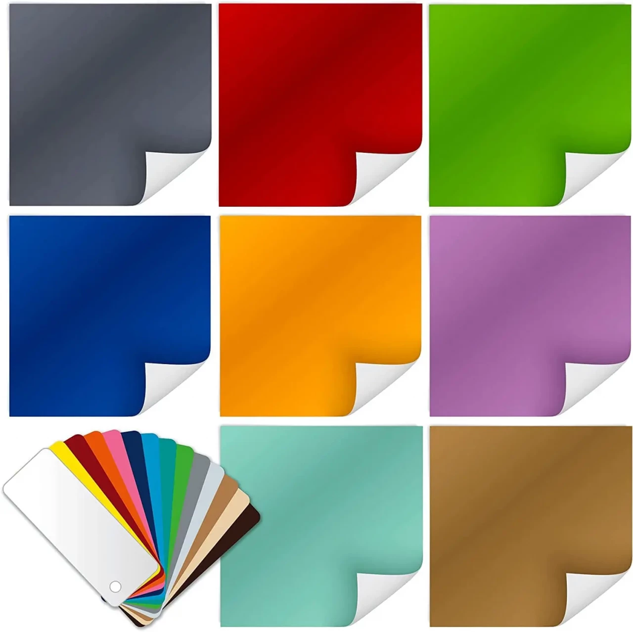 Fliesenaufkleber einfarbig nach Maß