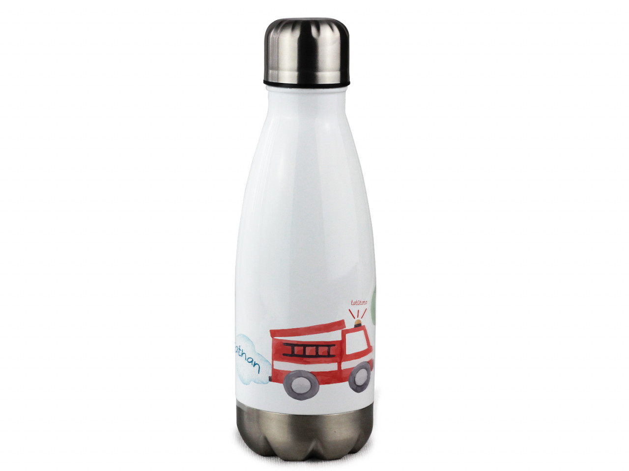 Isolierte Trinkflasche Kinder mit Namen personalisiert...