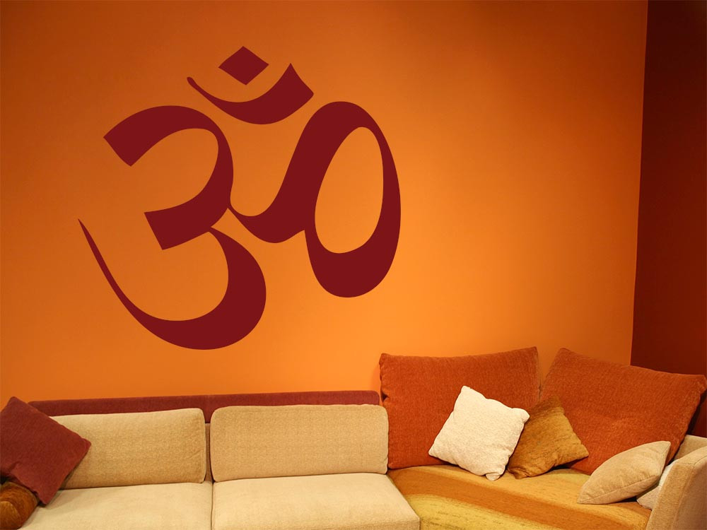 Wandtattoo Om Esoterik Indisches Symbol