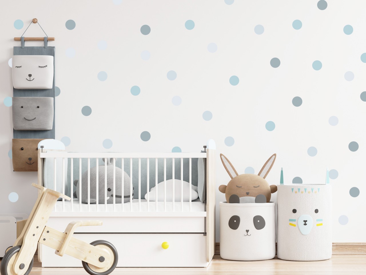 Wandtattoo Bunte Kreise